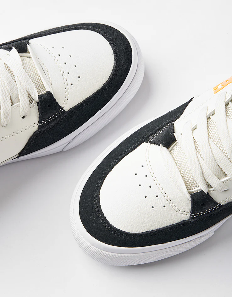 DC Onyx S Skate Shoes - Grey/Off White/Orange - Image 8