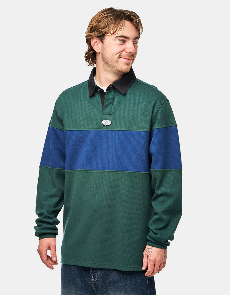 DC Second Half Polo Shirt - Black