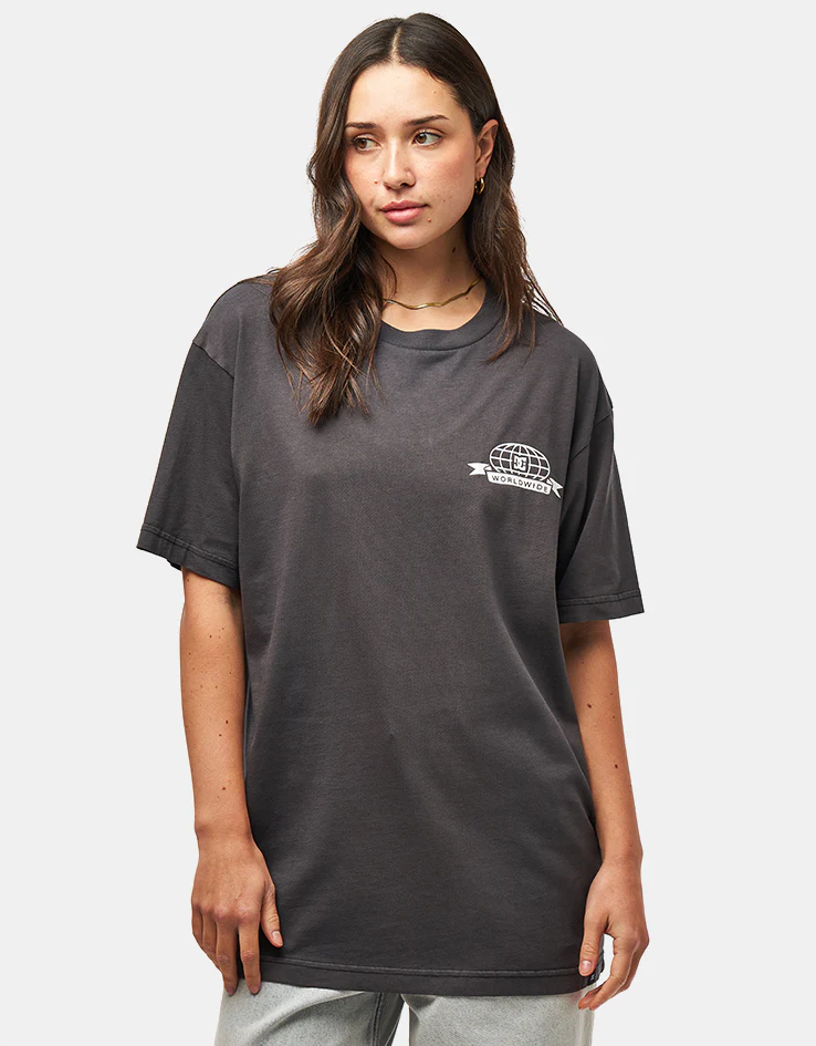 DC Stock Up T-Shirt - Black Enzyme Wash - Image 6