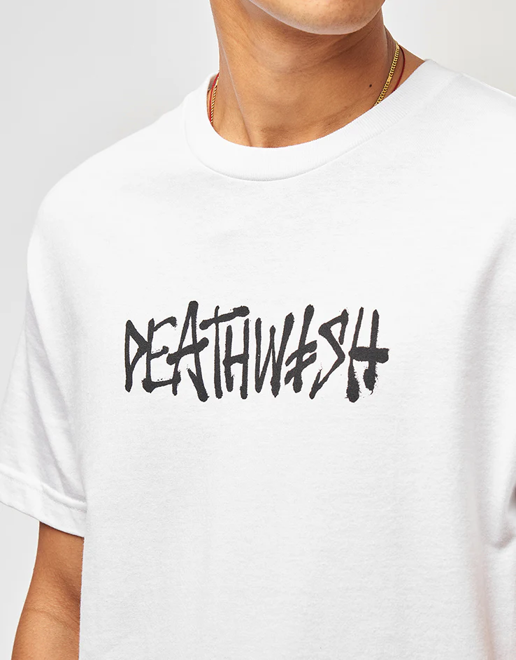 Deathwish OG Deathspray T-Shirt - White - Image 3