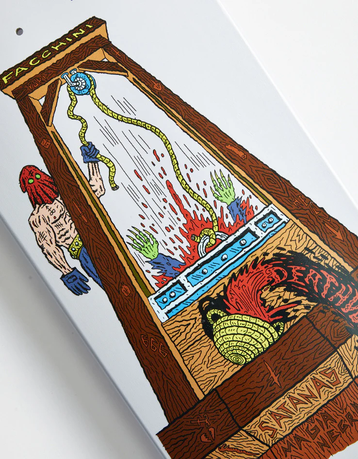 Deathwish Yuri Deathwitch Trials Skateboard Deck - 8.125" - Image 2