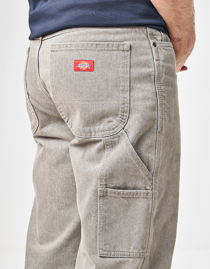 Dickies 993 Regular Tapered Carpenter Jean - Grey Wash Tinted - Image 4