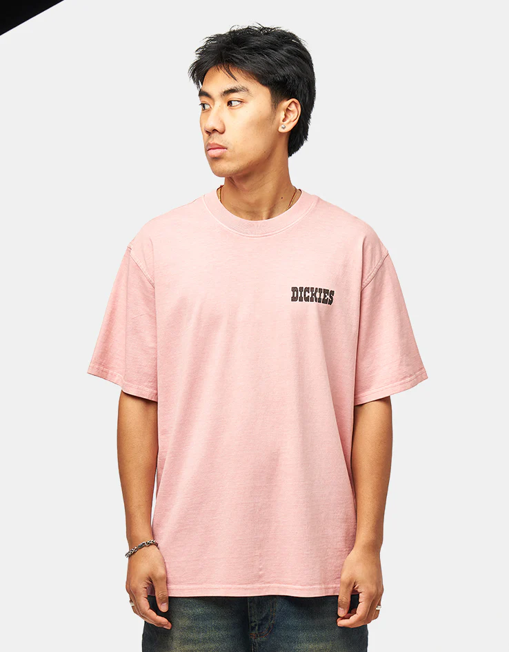Dickies Buchtell T-Shirt - Bridal Rose - Image 2
