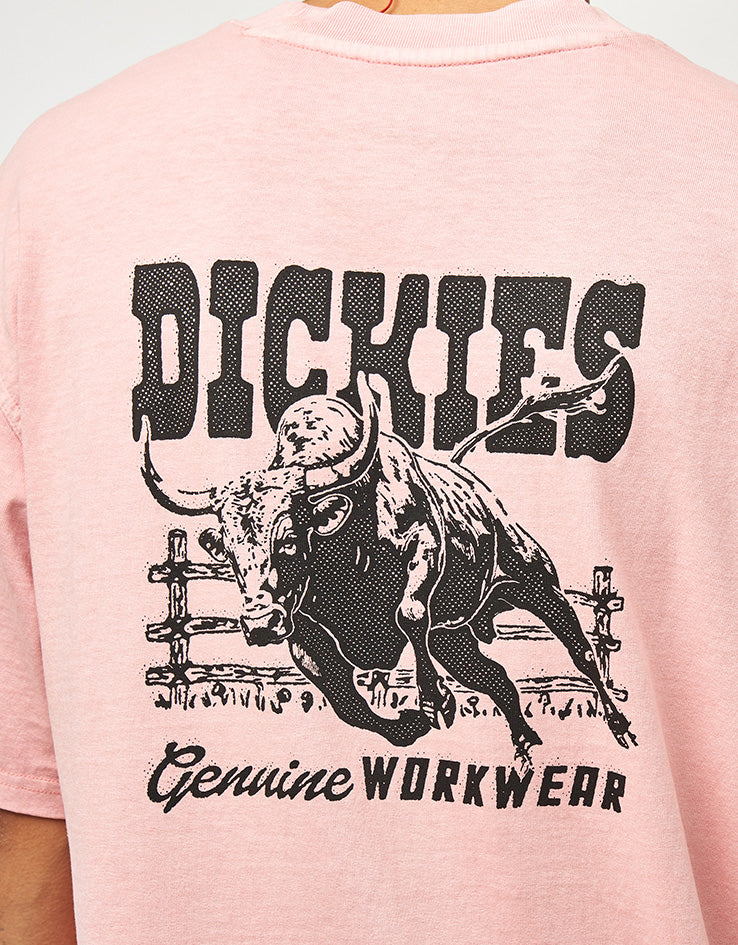 Dickies Buchtell T-Shirt - Bridal Rose - Image 3