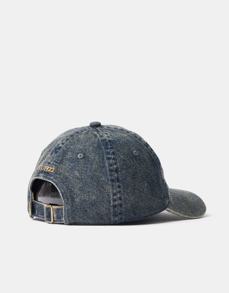 Dickies Denim Dad Cap - Yellow Fade Indigo - Image 3