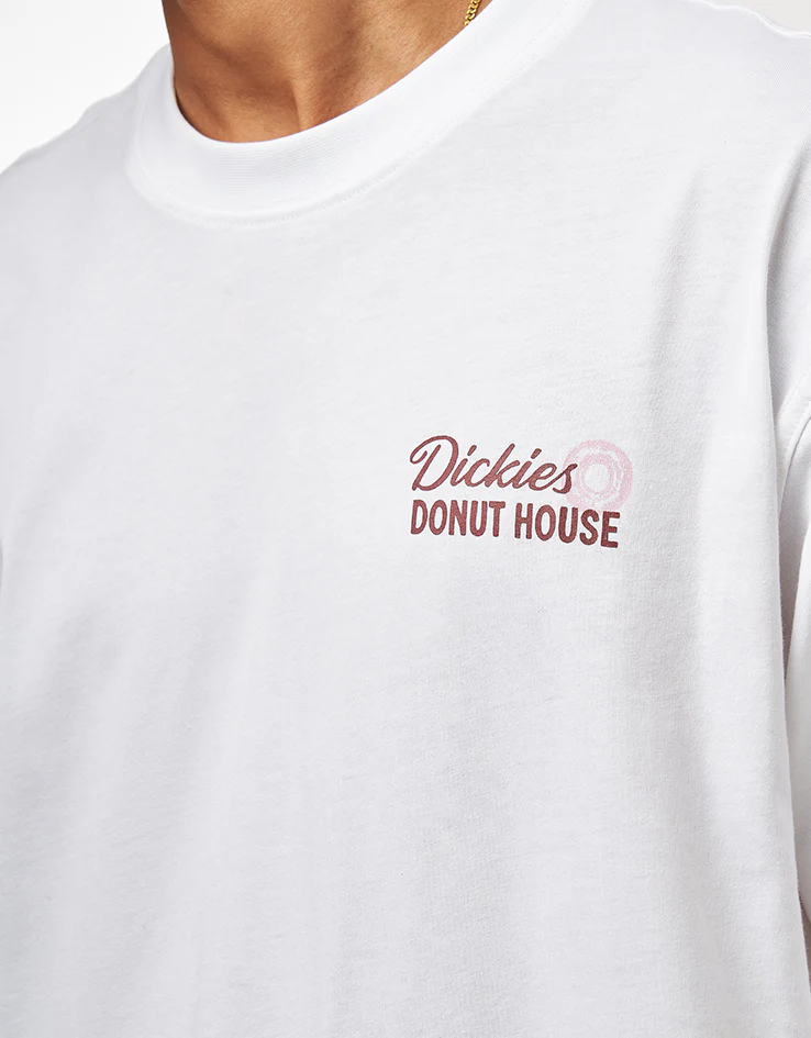 Dickies Donut House T-Shirt - White - Image 5