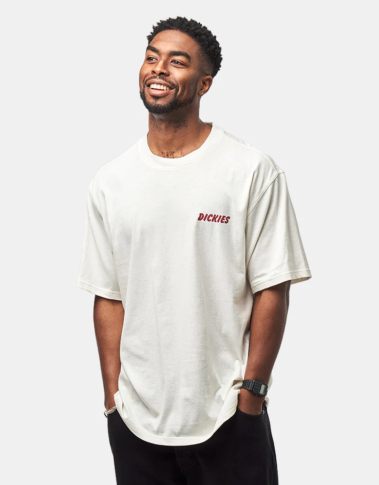 Dickies Dry Ridge T-Shirt - Egret - Image 2