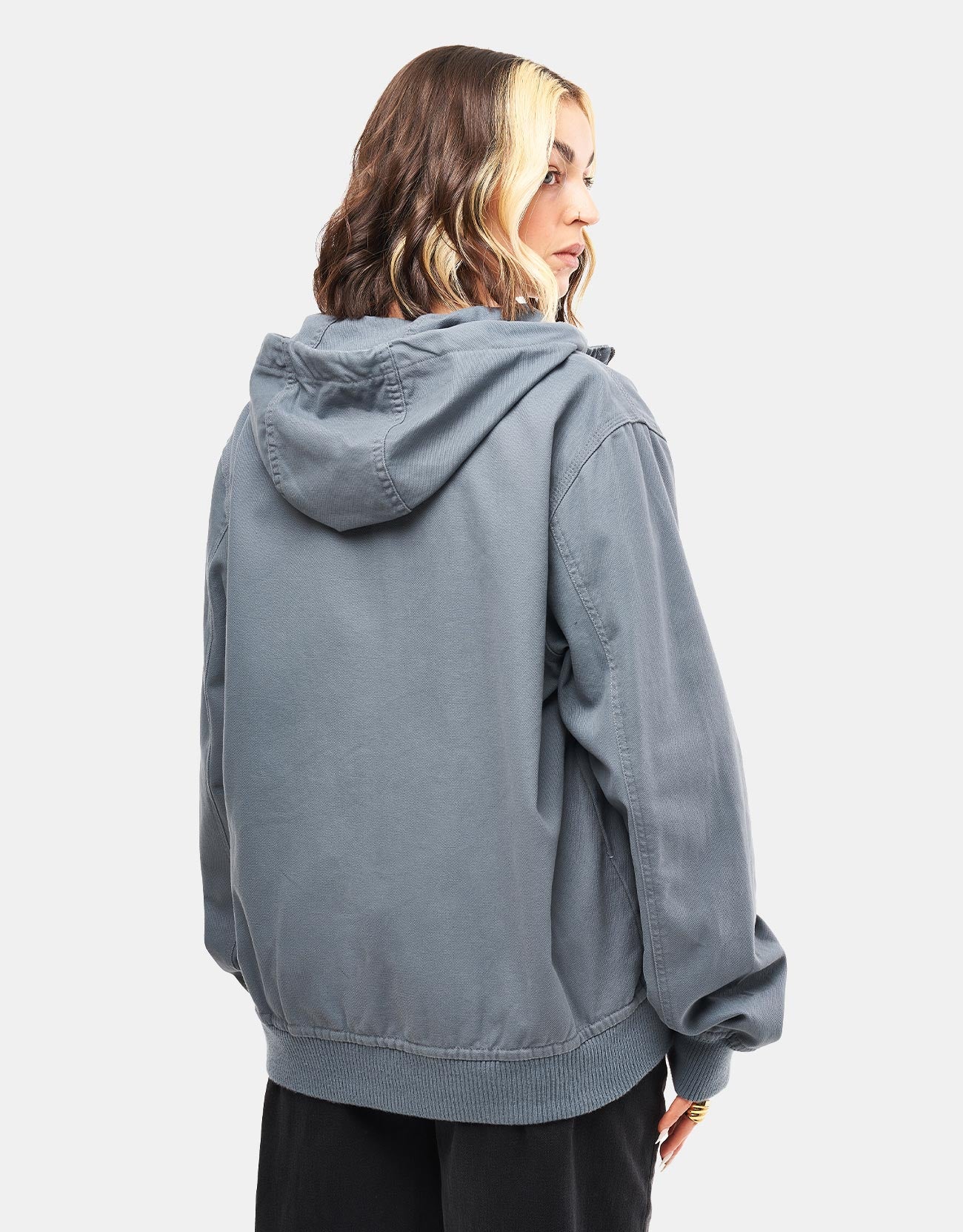 Dickies Duck Canvas Hooded Unlined Jacket - Stormy Weather - Image 8