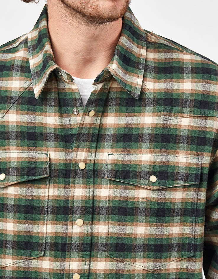 Dickies Johnsonville Shirt L/S Shirt - Pine Needle Green - Image 4