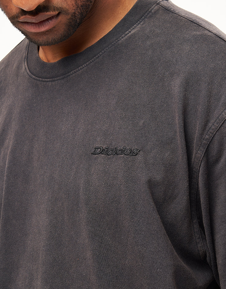 Dickies Plentywood T-Shirt - Double Dye/Acid Wash Black - Image 3