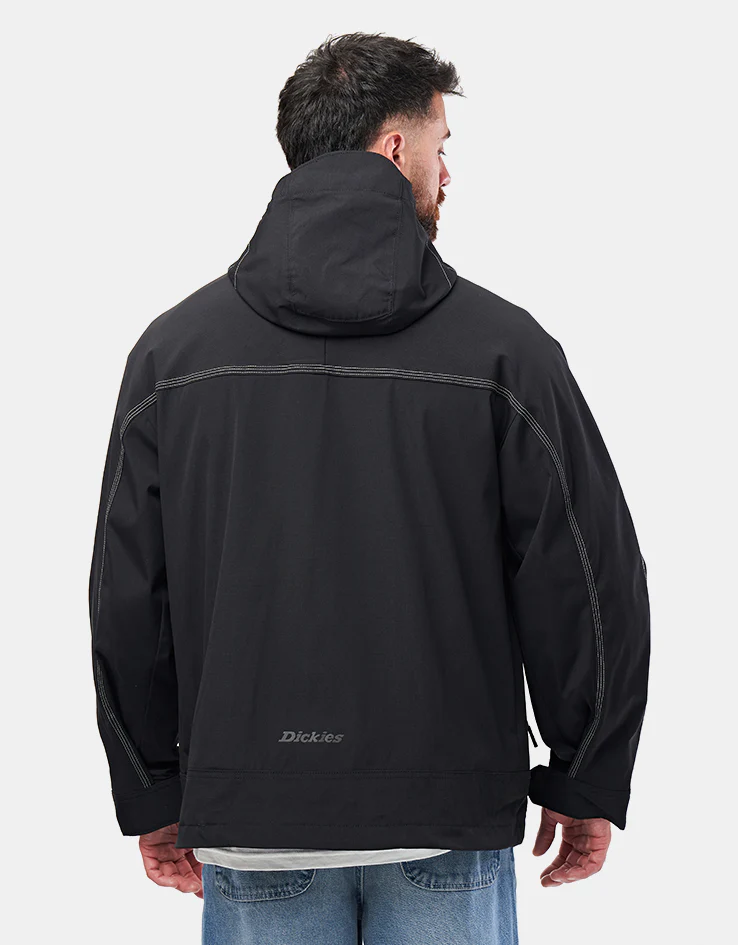 Dickies Ronan Hooded Jacket - Black - Image 2