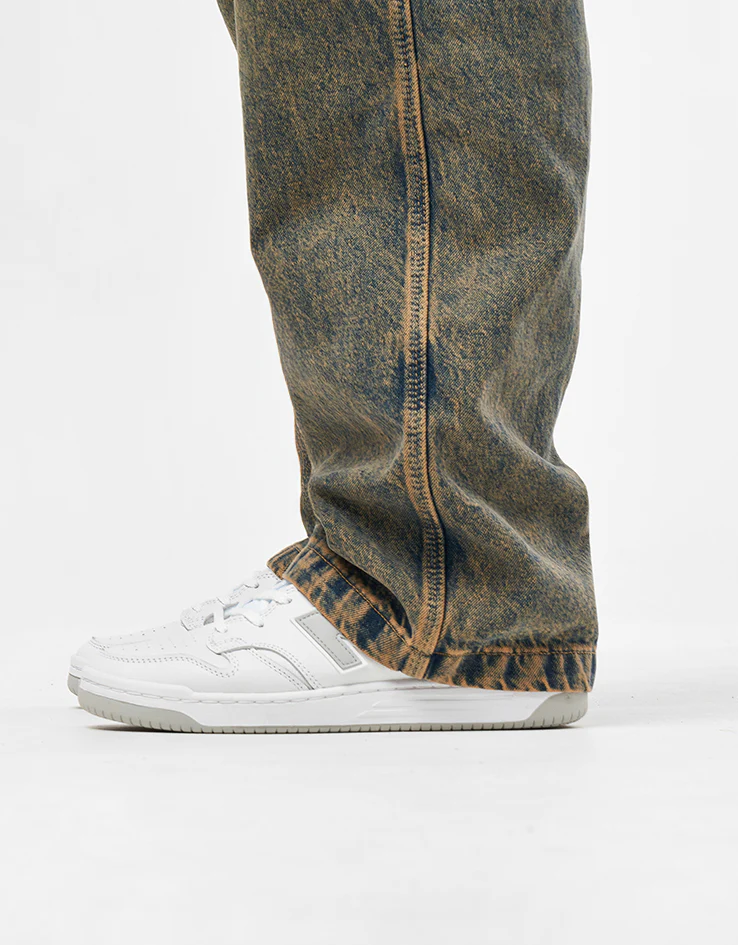 Dickies Stevensville Carpenter Pant - Yellow Fade Indigo - Image 4