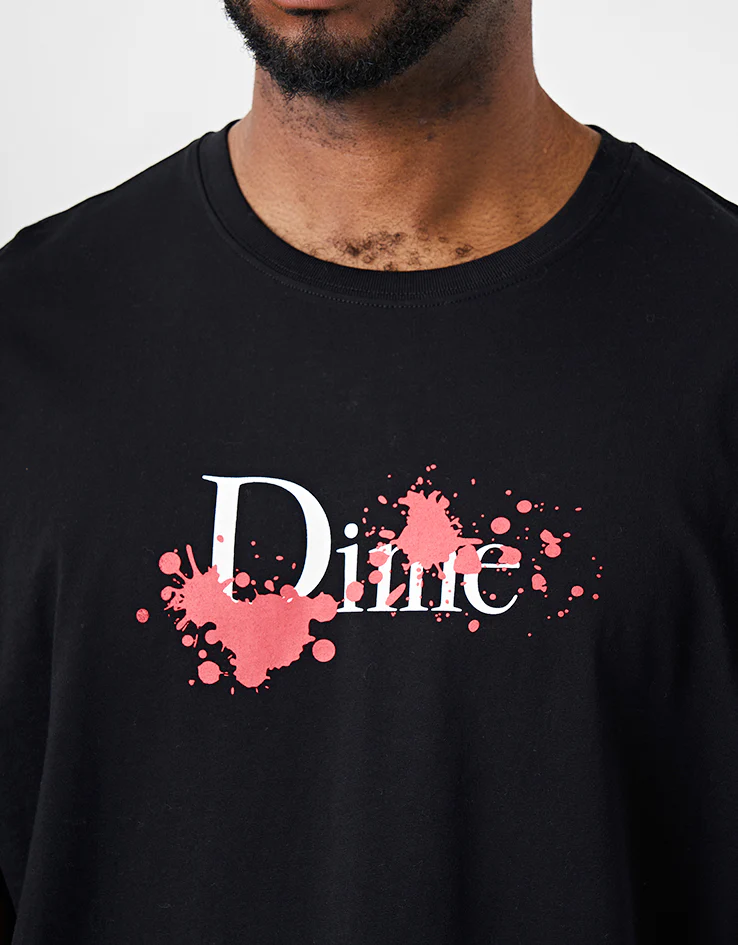 Dime MTL Classic Bloody T-Shirt - Black - Image 3