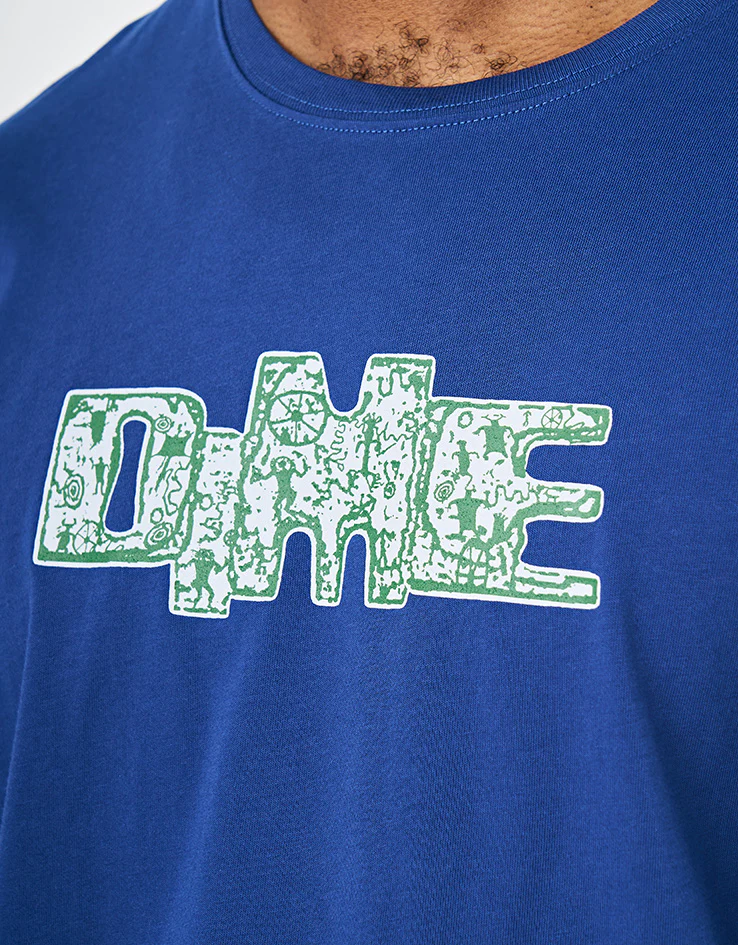 Dime MTL Paleo T-Shirt - Midnight Navy - Image 3