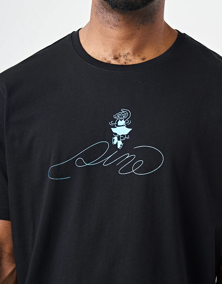Dime MTL Skater T-Shirt - Black - Image 2