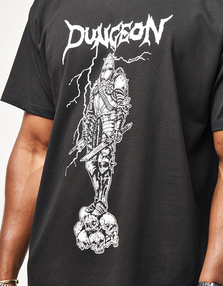 Dungeon Cold Steel T-Shirt - Black - Image 3