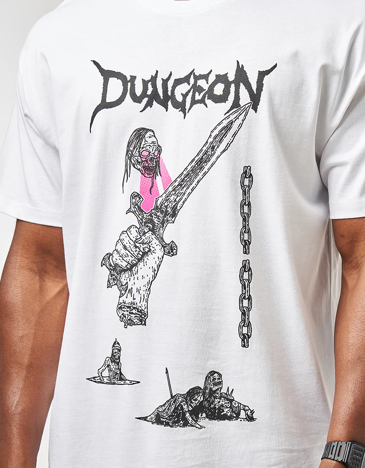 Dungeon Power Of Sword T-Shirt - White - Image 3