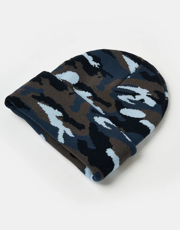 Dungeon Scrawl Logo Beanie - Urban Camo/Glow In The Dark - Image 2