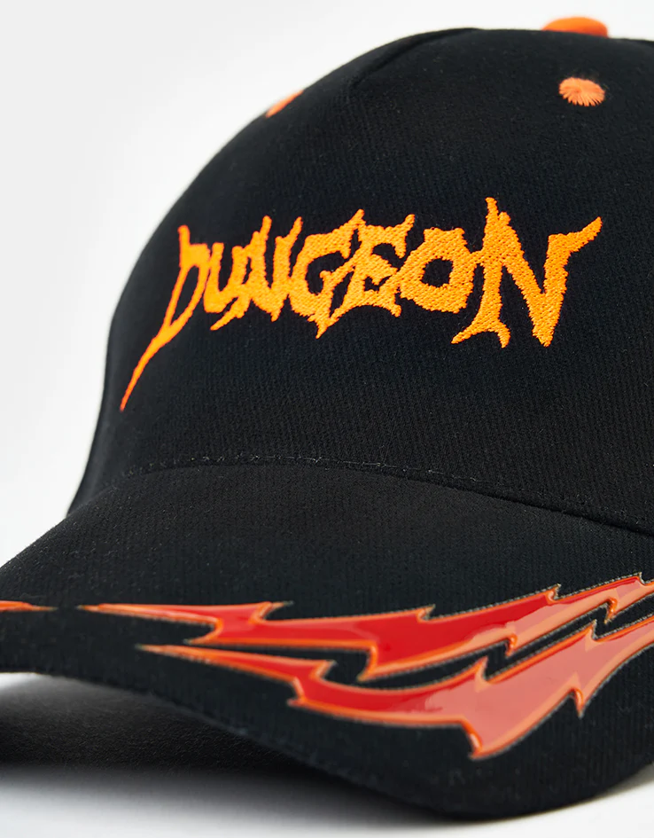 Dungeon Scrawl Logo Duck Canvas Cap - Bolt Fusion - Image 6