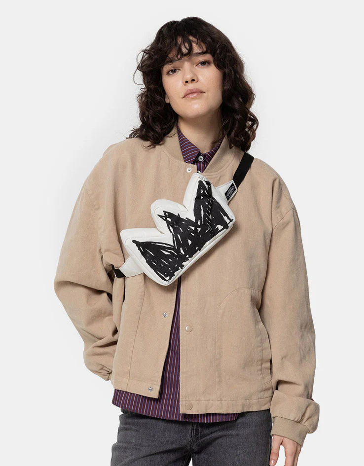 Eastpak Crown Bag Cross Body Bag - Basquiat Crown - Image 2
