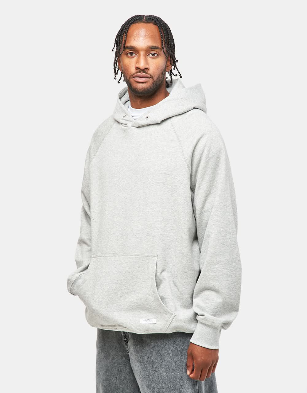 Element Cornell Crest Pullover Hoodie - Mid Grey Heather