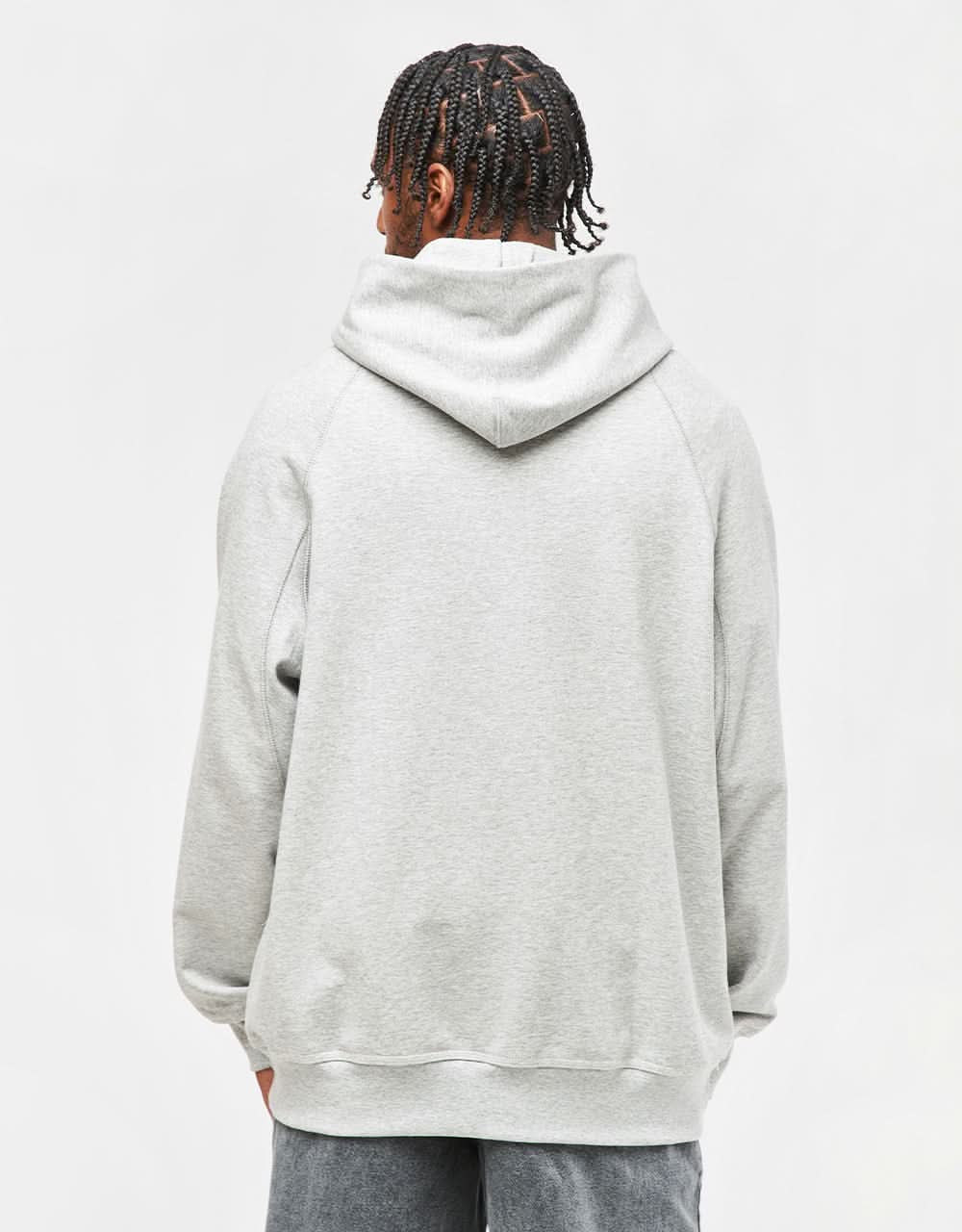 Element Cornell Crest Pullover Hoodie - Mid Grey Heather - Image 2