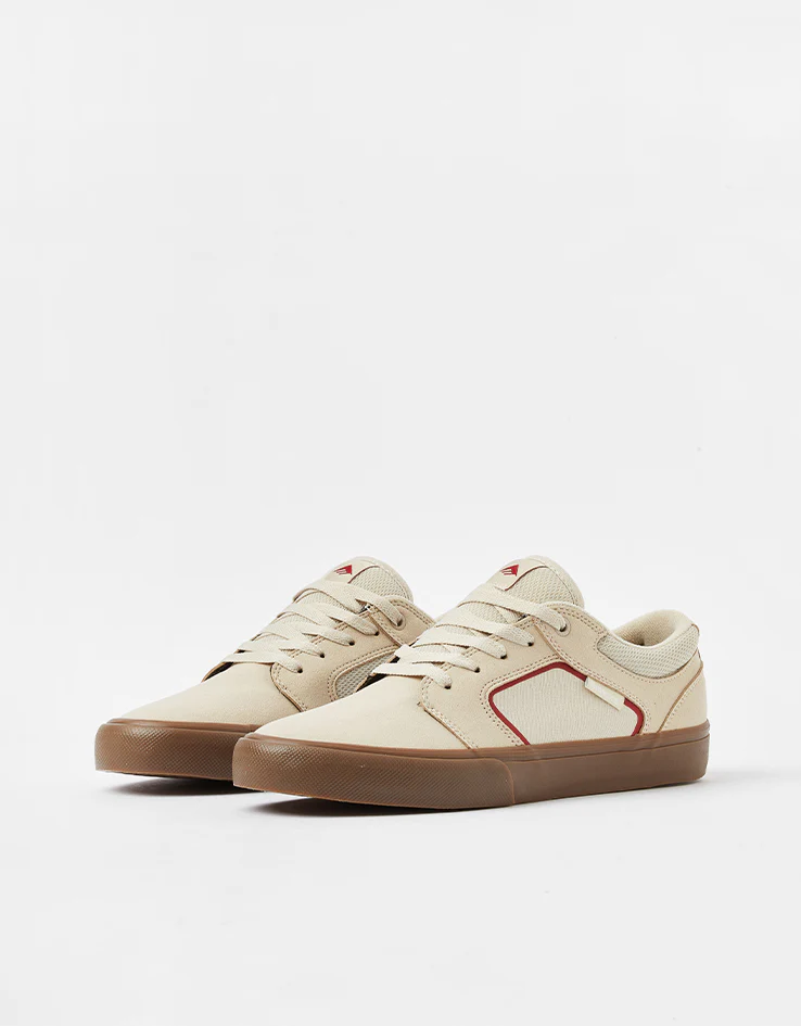 Emerica Cadence Skate Shoes - Tan/Gum - Image 3