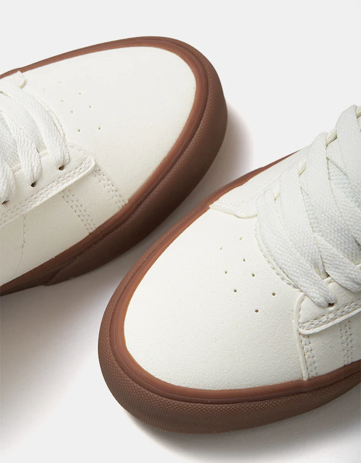 Emerica Moca Skate Shoes - White/Gum - Image 7