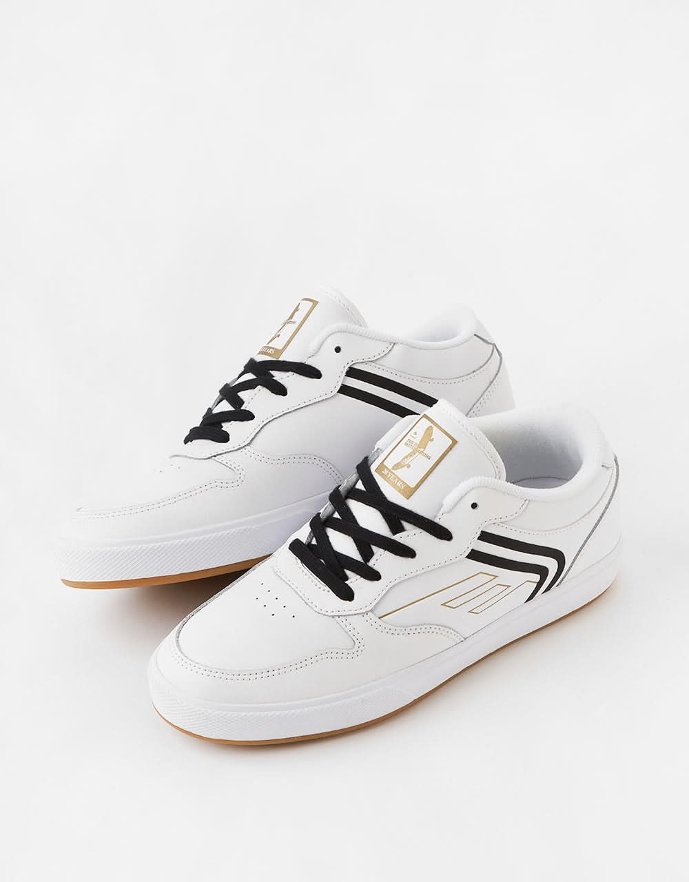 Emerica x This is Skateboarding KSL G6 Skate Shoes - White/Black - Image 3