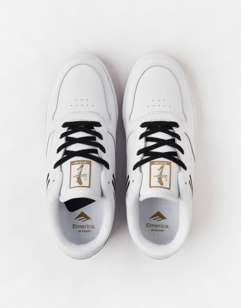 Emerica x This is Skateboarding KSL G6 Skate Shoes - White/Black - Image 7