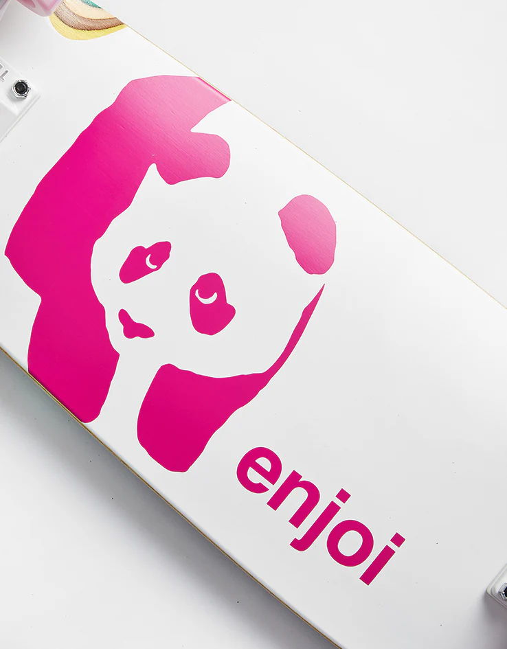 Enjoi Whitey Panda Cruiser Skateboard - 8" x 28" - Image 3