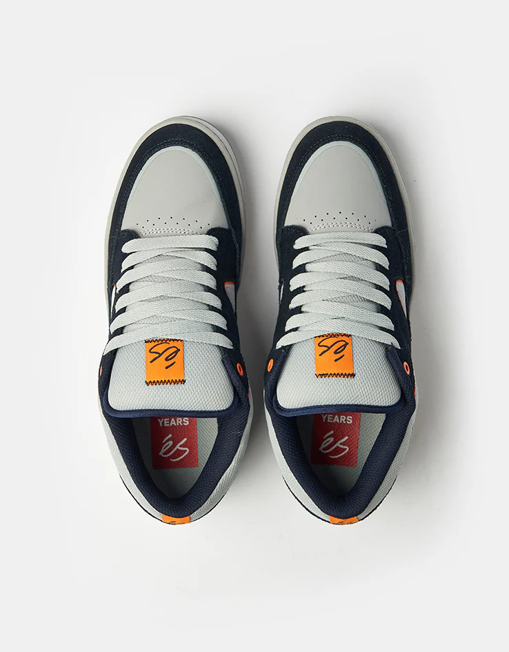 éS Sophisto Skate Shoes - Navy/Grey/Orange - Image 2
