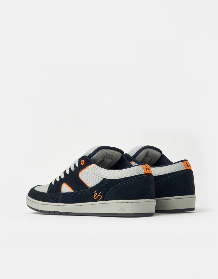 éS Sophisto Skate Shoes - Navy/Grey/Orange - Image 4