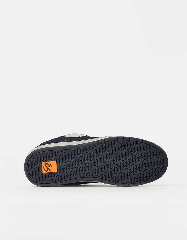éS Sophisto Skate Shoes - Navy/Grey/Orange - Image 6