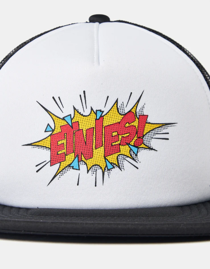 Etnies Graphic Trucker Cap - Black/White - Image 2