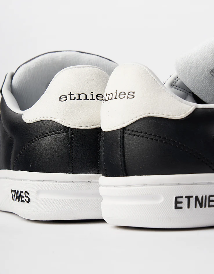 Etnies Lo-Cut Skate Shoes - Black/White/White - Image 5