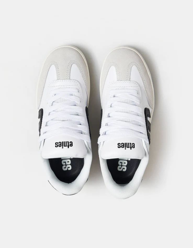 etnies Locut Skate Shoes - White/Black/Green - Image 2