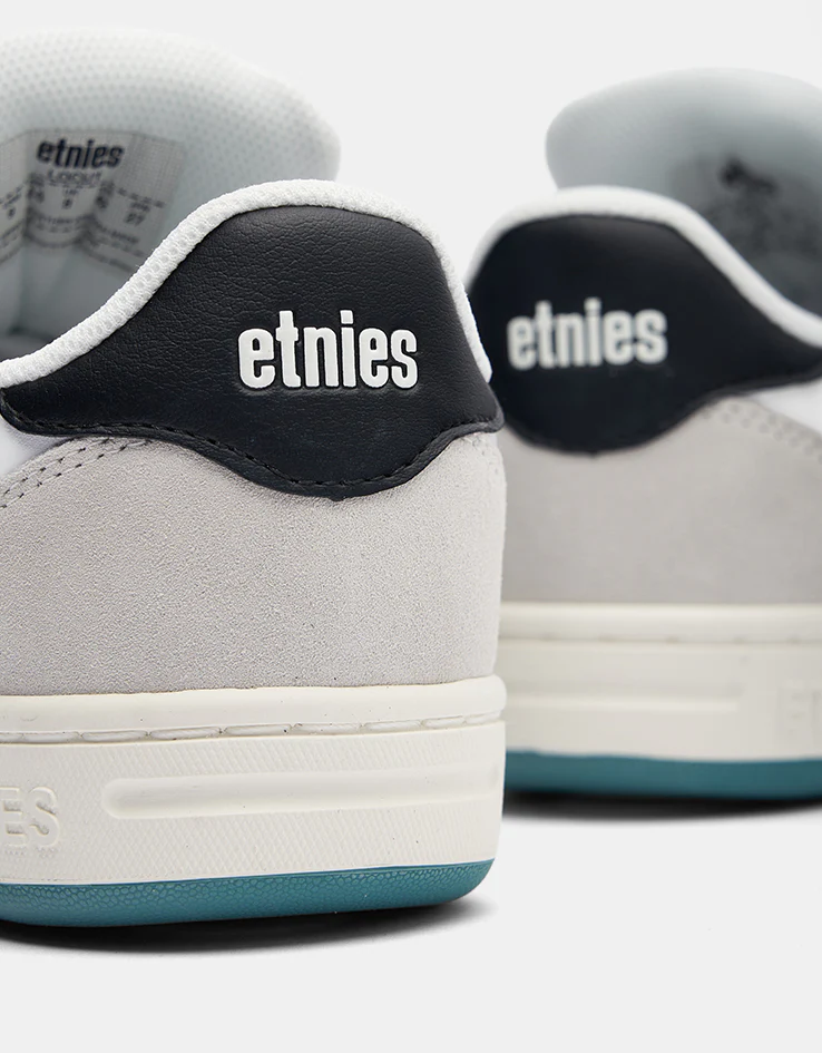 etnies Locut Skate Shoes - White/Black/Green - Image 5