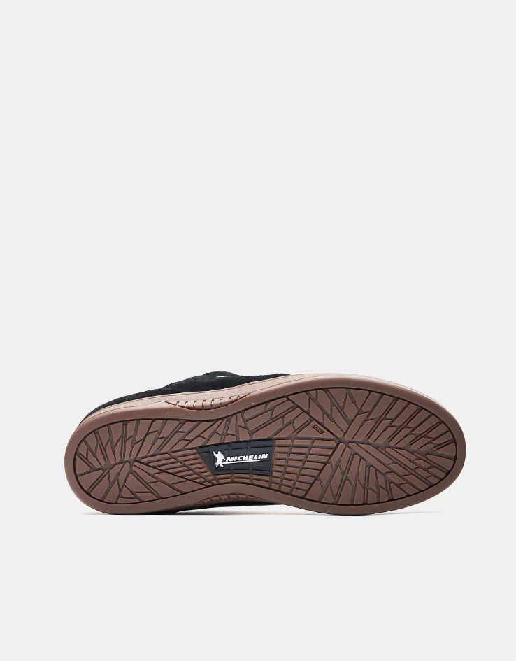 etnies Marana Skate Shoes - Black/Charcoal/Gum - Image 8