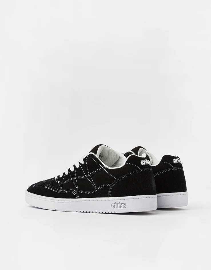 etnies Snake Skate Shoes - Black/White - Image 4