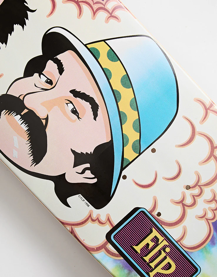 Flip Penny Tom's Friends Tie Dye Skateboard Deck - 8.25" - Image 3