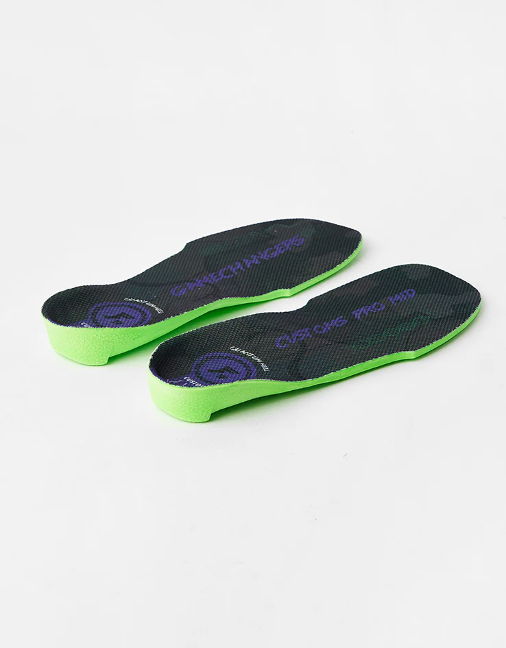 Footprint Gamechangers Elite Quantum Heel Mid 5-7mm Custom Orthotic Insoles - Black/Red - Image 3