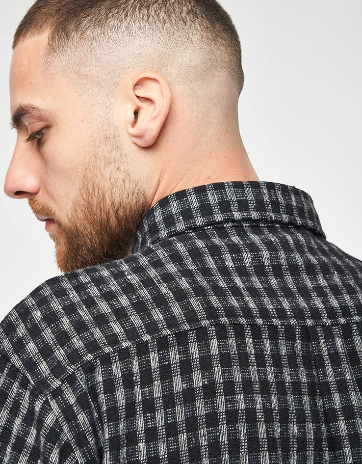 Former Vivian Flannel L/S Shirt - Worn Black - Image 5