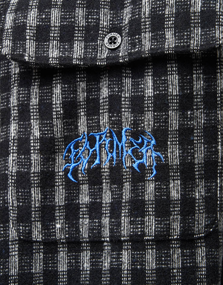Former Vivian Flannel L/S Shirt - Worn Black - Image 6