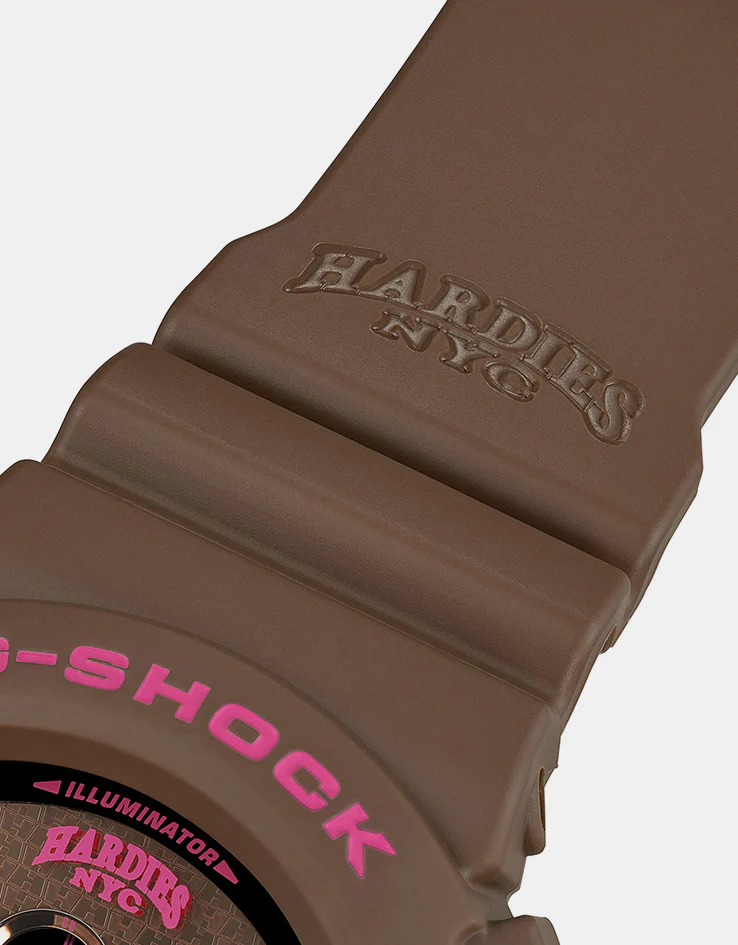G-Shock x Hardies NYC Limited Edition DW-6900HH-5JR Watch - Brown - Image 6