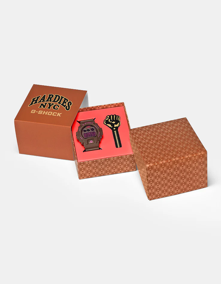 G-Shock x Hardies NYC Limited Edition DW-6900HH-5JR Watch - Brown - Image 8