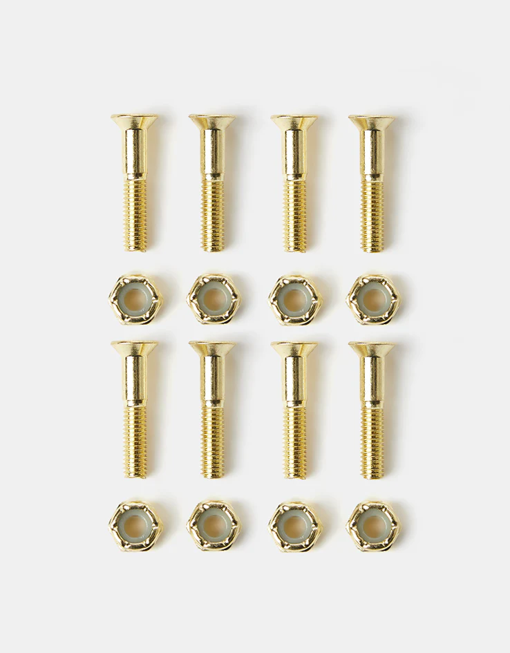 G-Tool 1" Allen Bolts - Gold