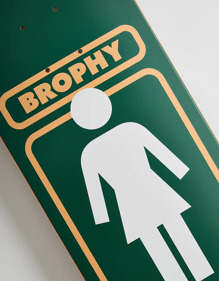 Girl Brophy 93 Til Khaki to Shacky G028 Skateboard Deck - 8.19" - Image 2