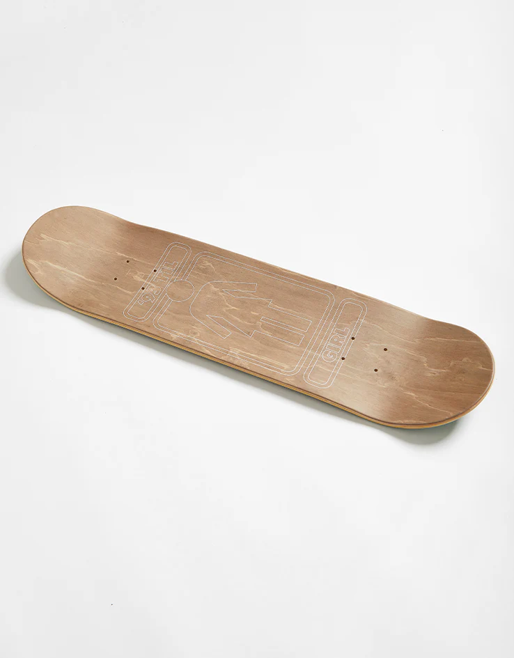 Girl Brophy Khaki to Shacky OG G028 Skateboard Deck - 8.1875" - Image 3