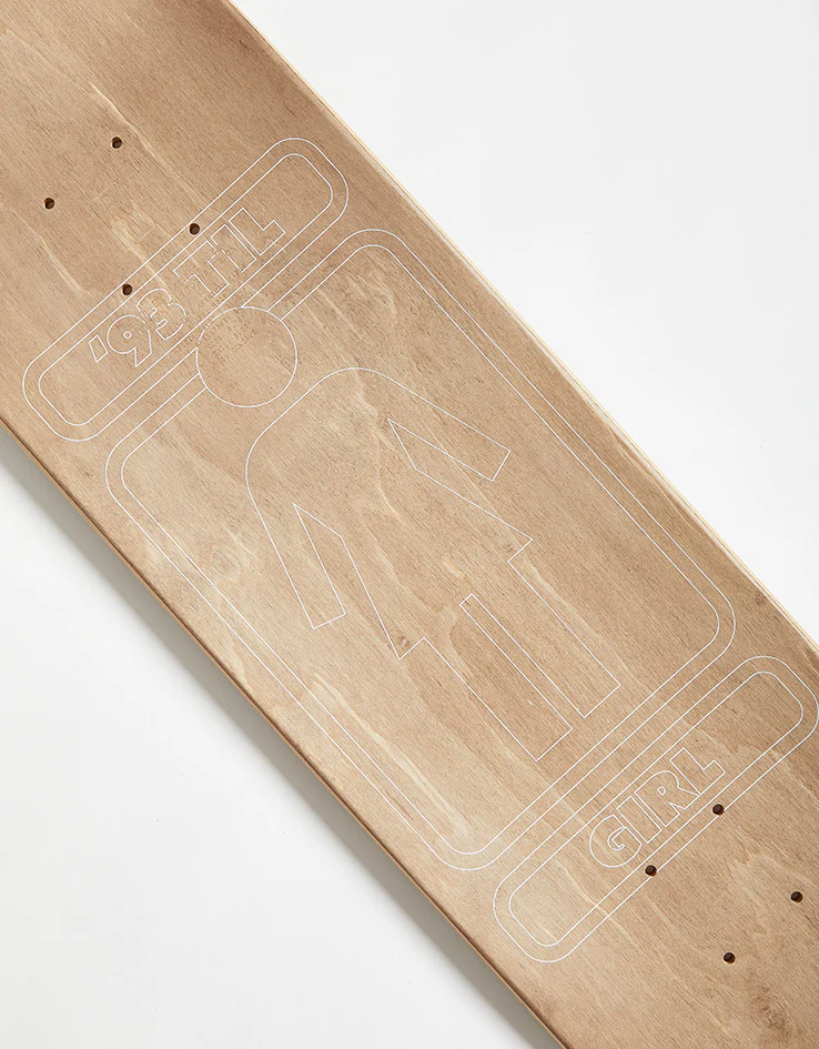 Girl Brophy Khaki to Shacky OG G028 Skateboard Deck - 8.1875" - Image 4
